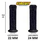 Manopla Punho Esportiva Moto Circuit Interlagos I Universal Par