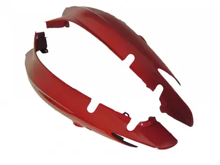 Tampa Lateral Sportive Honda Biz 125 2010 125+ 2008/2009 Vermelho Par