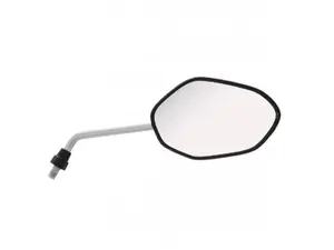 Espelho Retrovisor AWA Honda Mini Titan 125 150 160 2014 a 2020 Haste Cromada Par