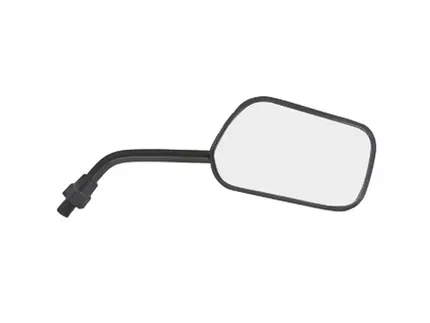 Espelho Retrovisor AWA Honda Mini Titan 150 2004 a 2008 Haste Preta Padrão Yamaha Par