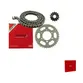 Kit Relação Honda Titan/Cg 125 1983 à 2000 Vaz Aço 1045