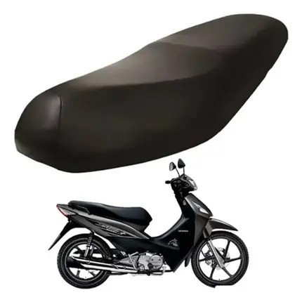Capa Banco Honda Biz 125 2005 à 2008 Preta Premium Capas