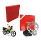 Kit Relação Suzuki Yes/Intruder 125 Vaz Aço 1045