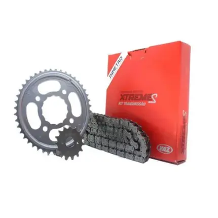 Kit Relação Honda Nxr 150 2002 à 2008 Vaz Aço 1045