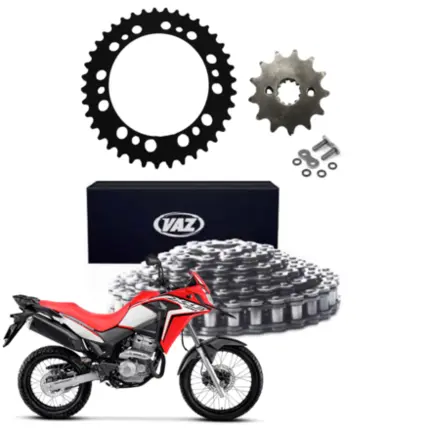 Kit Relação XRE 300 2009-2020 Vaz Black S/ Retentor H03975X