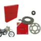 Kit Relação Yamaha  Xtz 150 Crosser Vaz Aço 1045