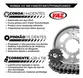Kit Relação Honda Titan/Fan 160 Vaz Aço 1045