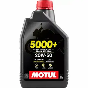 Oleo Motul 5000+ 4T 20W50 Semi Sintetico 1 Litro