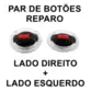 Botão Capacete LS2 FF 358 FF 386 FF 394 Helt Strada FW3 GT Turbo (PAR)