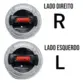 Botão Capacete LS2 FF 358 FF 386 FF 394 Helt Strada FW3 GT Turbo (PAR)
