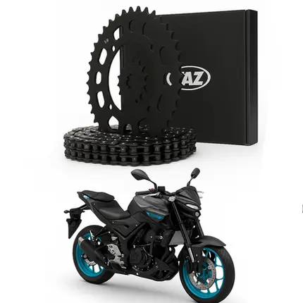 Kit Relação VAZ Yamaha MT 03 R3 Com Retentor Aço 1045