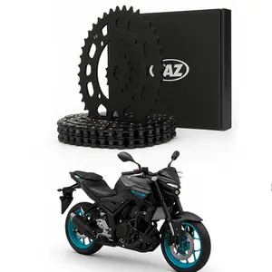Kit Relação VAZ Yamaha MT 03 R3 Com Retentor Aço 1045