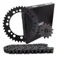 Kit Relação VAZ Yamaha XTZ 250 Lander 2006 a 2008 Com Retentor Aço 1045