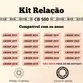 Kit Relação VAZ Honda CB 500 2013 a 2020 Com Retentor Aço 1045