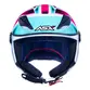 Capacete Aberto Asx City Air Kingdom Uk Brilho