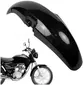 Paralama Dianteiro Pro Tork Honda Titan Fan 125 Ks/Es 125 05 À 2013 Preto Sem Suporta