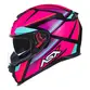 Capacete Moto ASX Eagle SV Óculos Fumê Interno