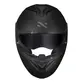 Capacete Moto Modular NoRisk Force II Monocolor (Com Óculos Fumê Interno)