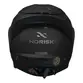 Capacete Moto Modular NoRisk Force II Monocolor (Com Óculos Fumê Interno)