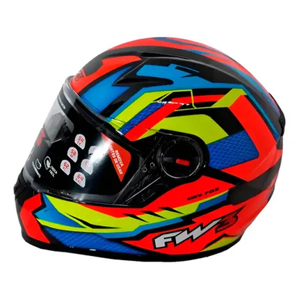 Capacete FW3 X GTN Fox