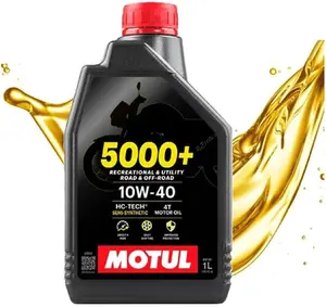 Óleo 5000+ 4 Tempos 4T 10W40 Semi Sintético 1 Litro Motul