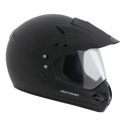 Capacete Moto Ebf Motocross Fechado Com Viseira Motard