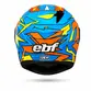 Capacete Ebf fechado X-troy Ff526 Crush