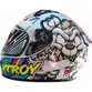 CAPACETE FECHADO  EBF X TROY FF 526 TED