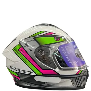 Capacete Race Tech Hit Android Fechado