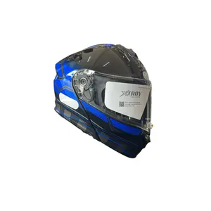 Capacete Ebf Xtroy Gtr Articulado Com Óculos Interno Fume