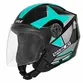 Capacete Ebf Spark Jet Galaxy Estrela Aberto