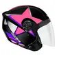 Capacete Ebf Spark Jet Galaxy Estrela Aberto