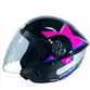 Capacete Ebf Spark Jet Galaxy Estrela Aberto