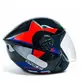 Capacete Ebf Spark Jet Galaxy Estrela Aberto