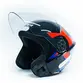 Capacete Ebf Spark Jet Galaxy Estrela Aberto