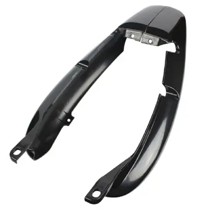 Rabeta Traseira Pro Tork Honda CG Titan 125 Ks/Es/Esd/Fan 125 2004 à 2008 Preto