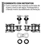 Kit Relação Haojue DR 160 47D/15D - Vaz