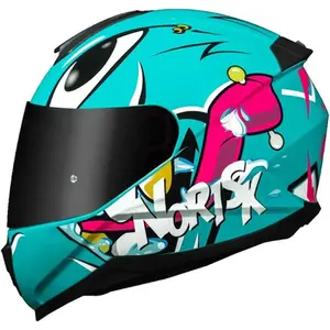 Capacete Fechado NoRisk FF802 Razor Mad