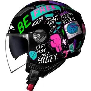 Capacete Aberto Norisk Orion Shine Sv