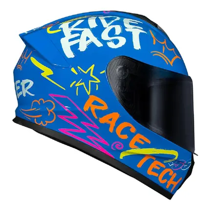 Capacete Fechado Race Tech Hit Draw Faster