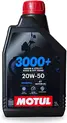 Óleo Motor Motul 3000 + 20W50 Mineral 4T 1 Litro Para Motos Até 3000KM