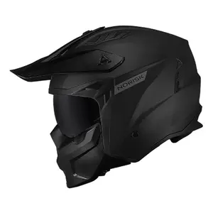 Capacete Norisk Darth II Monocolor 4 em 1 (Com Óculos Solar Interno)