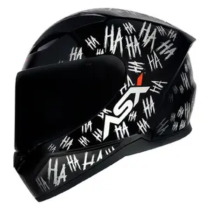 Capacete ASX City Fun Brilho Fechado Inmetro