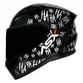 Capacete ASX City Fun Brilho Fechado Inmetro