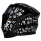 Capacete ASX City Fun Brilho Fechado Inmetro