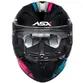 Capacete ASX City Start Preto Brilho Fechado Inmetro