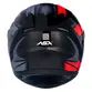 Capacete ASX City Start Preto Brilho Fechado Inmetro