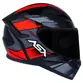 Capacete ASX City Start Preto Brilho Fechado Inmetro