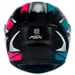 Capacete ASX City Start Preto Brilho Fechado Inmetro