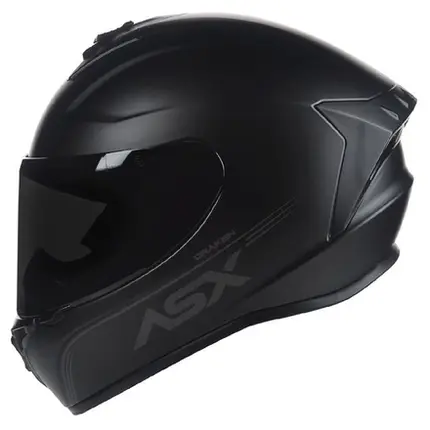 Capacete Fechado ASX Draken Solid INMETRO